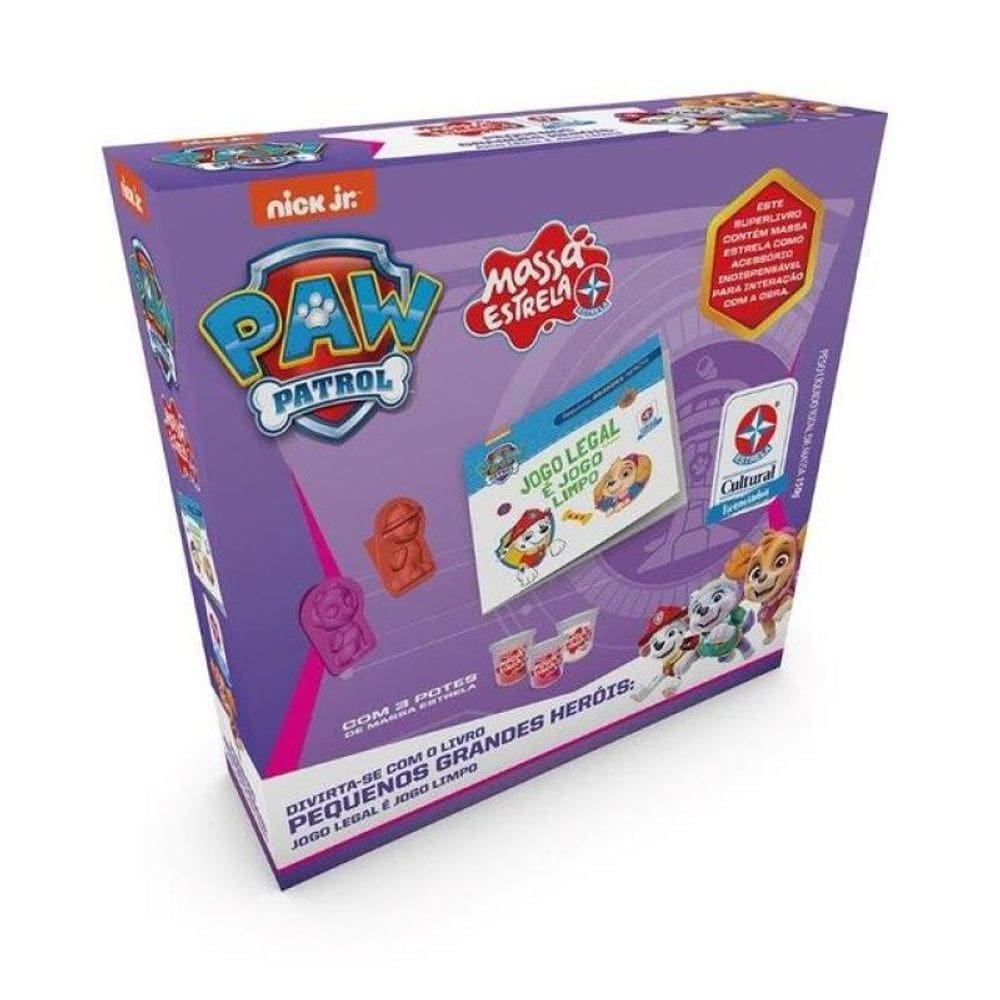 Patrulha Canina - Pequenos Grandes Heróis: Jogo Legal É Jogo Limpo - Massa Estrela