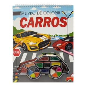 Incríveis Veículos - Livro De Colorir: Carros
