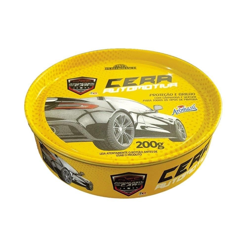 Cera Automotiva Tradicional Aromasil Car 200g