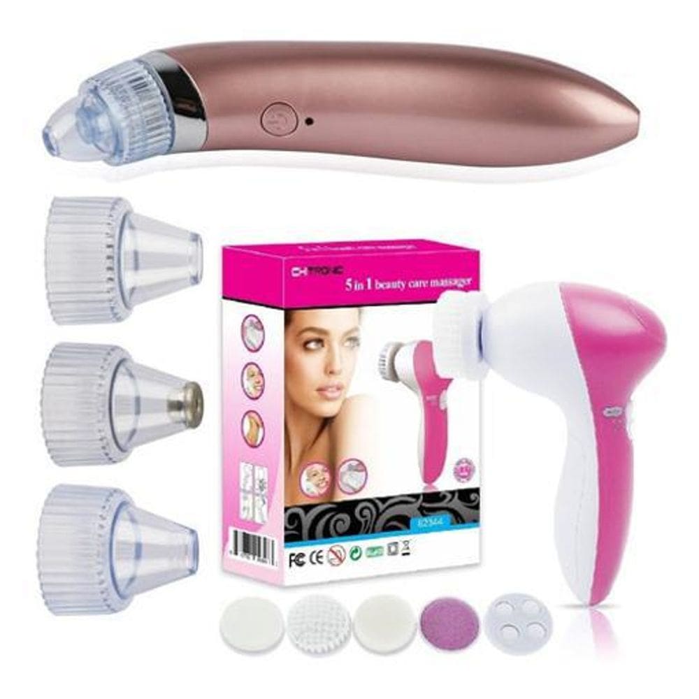 Kit Sugador De Cravos Profissional E Escova Facial Elétrica.