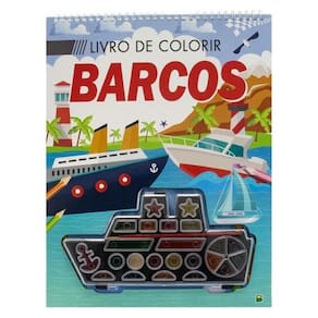Incríveis Veículos - Livro De Colorir: Barcos