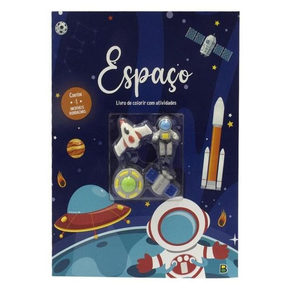 Aventuras Com Borrachas - Colorir & Atividades: Espaço