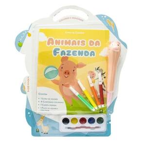 Colorir E Imaginar: Animais Da Fazenda