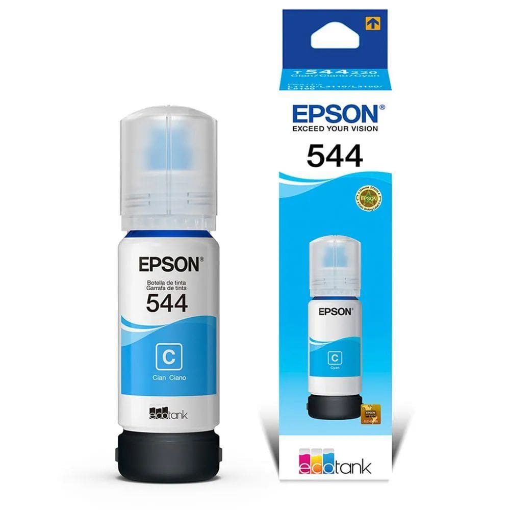 Refil De Tinta Epson T544120 Azul P/l3110/l3150