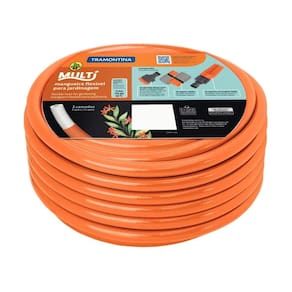 Mangueira Multi 1/2`` PVC 3 Camadas Tramontina 30m Laranja