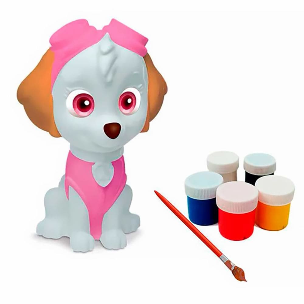 Arts Kit Boneco de Pintura Skye Patrulha Canina 1289 - Elka