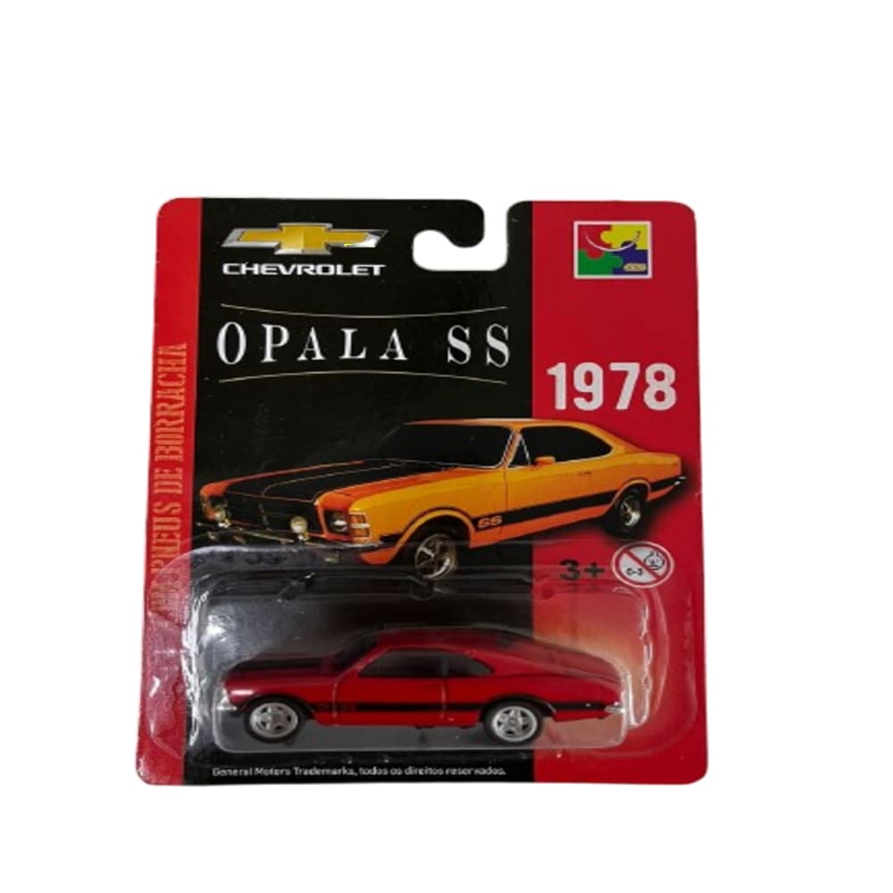 2024 1/64 1978 Chevrolet Opala SS Vermelho