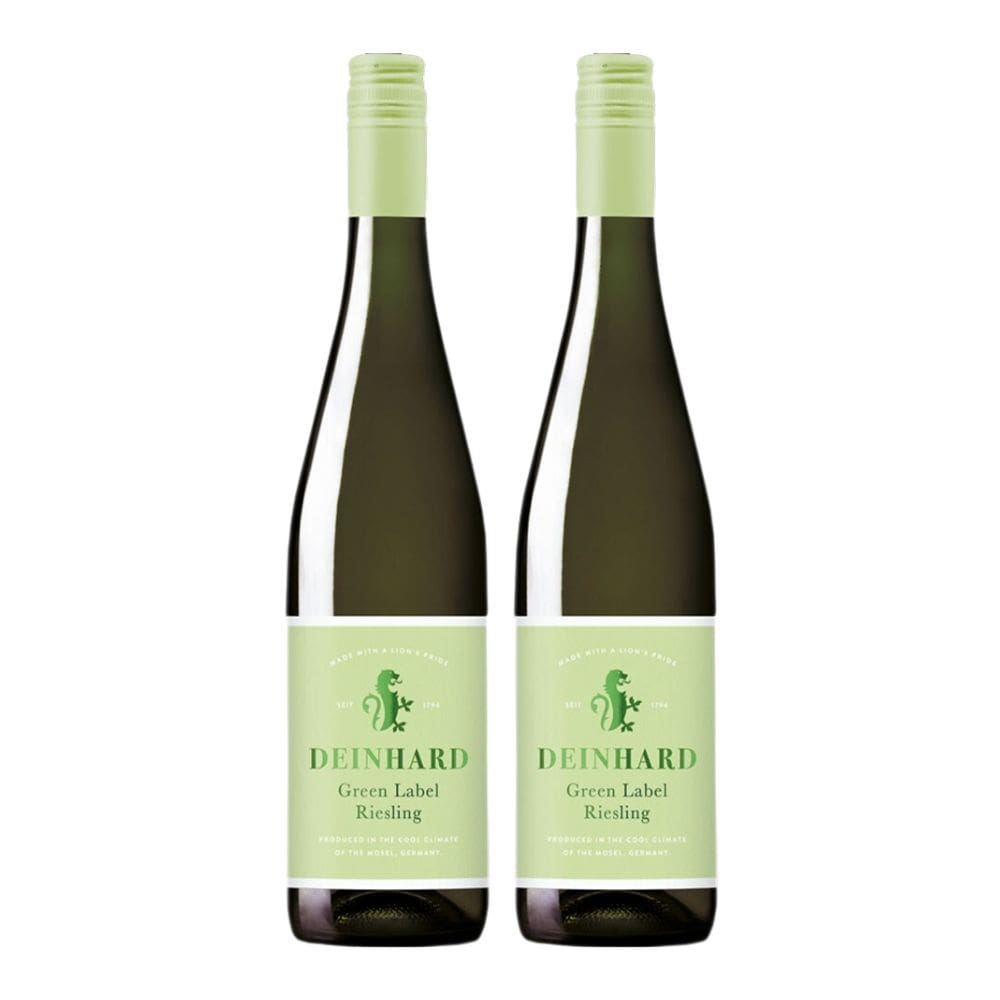 Kit 2 Vinhos Deinhard Riesling Green Lab Branco Alemanha 750ml