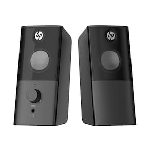 Caixa de som para notebook, Conexão P2+USB, Controle de volume - DHS-2101 Black