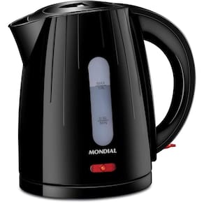Chaleira Eletrica Mondial Luxx Black 1.7L 1500W Desligamento Automatico 127V