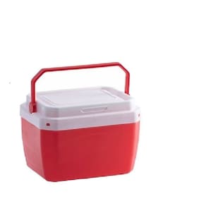 Caixa Termica Coller Latas Plastico Vermelha 6 Litros Paramount