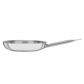 Frigideira Rasa Professional Tramontina em Aço Inox com Fundo Triplo 26 cm 2,2 Litros