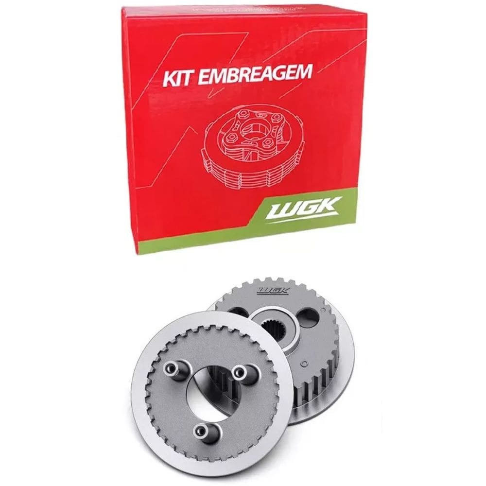 Kit Cubo + Platô Embreagem Wgk Biz 125 Ano 2005 Até 2023