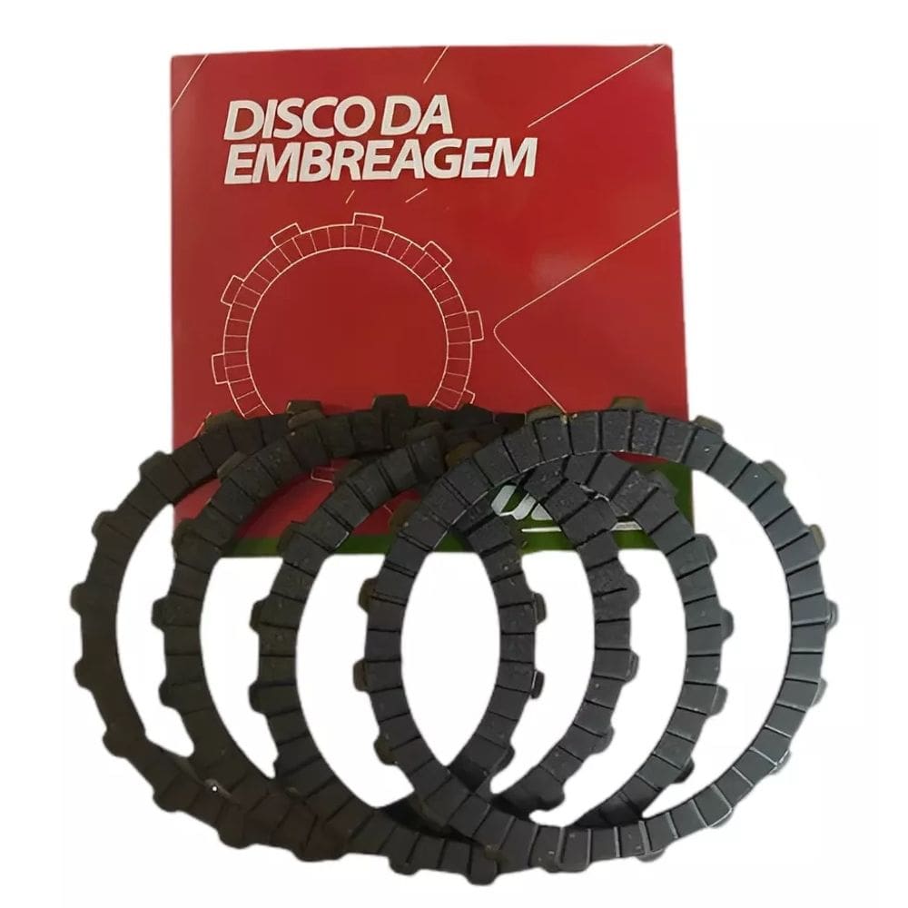 Disco De Embreagem WGK Honda Biz Bis 125 2006+ Em Diante