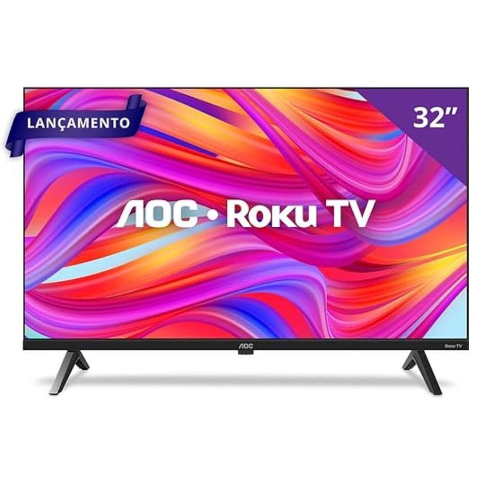 Smart Tv 32 Hd Aoc Roku Tv 32s5045/78g Led Hdmi 1 Usb Wifi