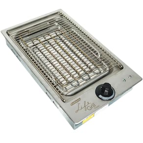 Churrasqueira Elétrica Cooktop Embutir 2000W Inox Cotherm Life Grill Classic