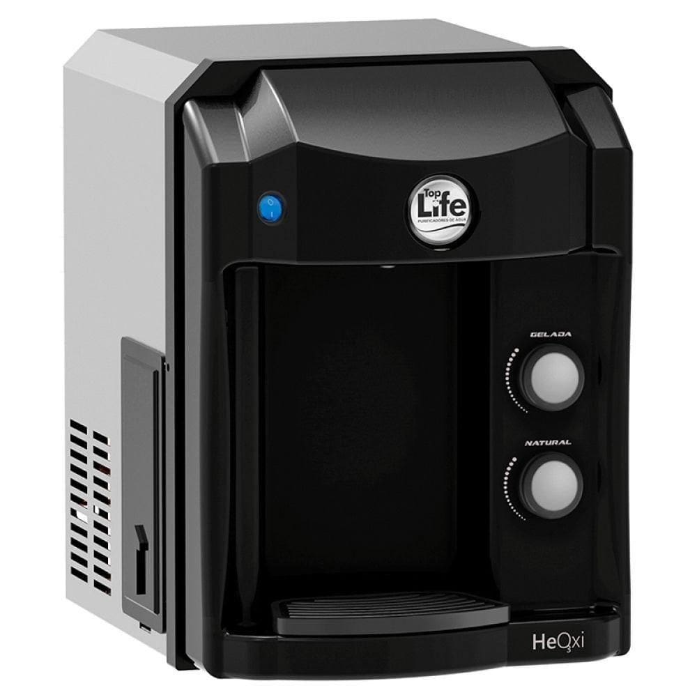 Filtro Purificador De água Alcalina Ionizada Com Ozônio Gelada Preto 127v - Top Life