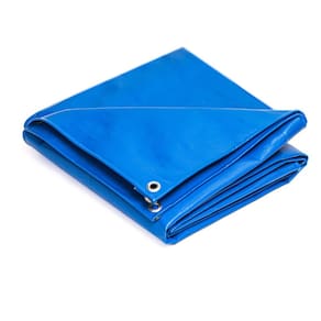 Capa para piscina 4x6 Azul - Com kit fixação