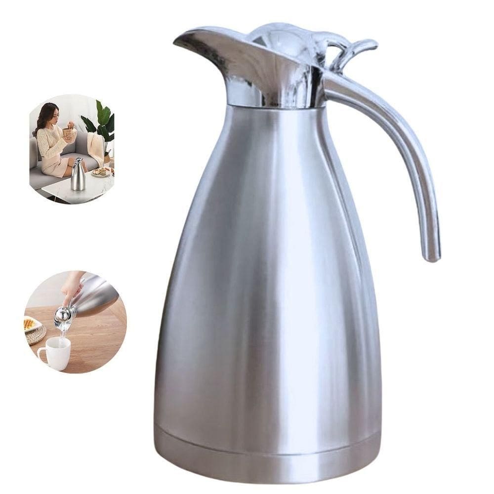 Garrafa Térmica Inox 1,5 Lt Europeia Clássica Café Premium