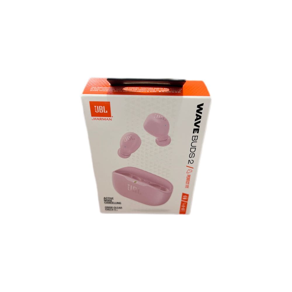 Fone De Ouvido Bluetooth Sem Fio Wave Buds 2 Jbl - Rosa
