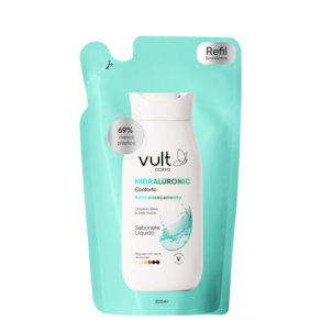 Vult Corpo Hidraluronic Conforto Antirressecamento Refil - Sabonete Líquido 200ml