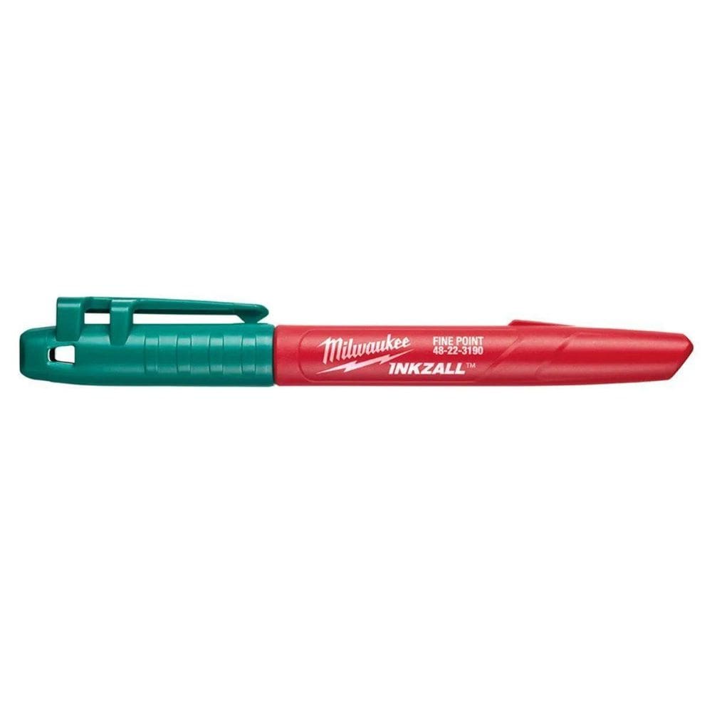 Caneta Ponta Fina Verde Inkzall 48-22-3190 Milwaukee - Unica Unico