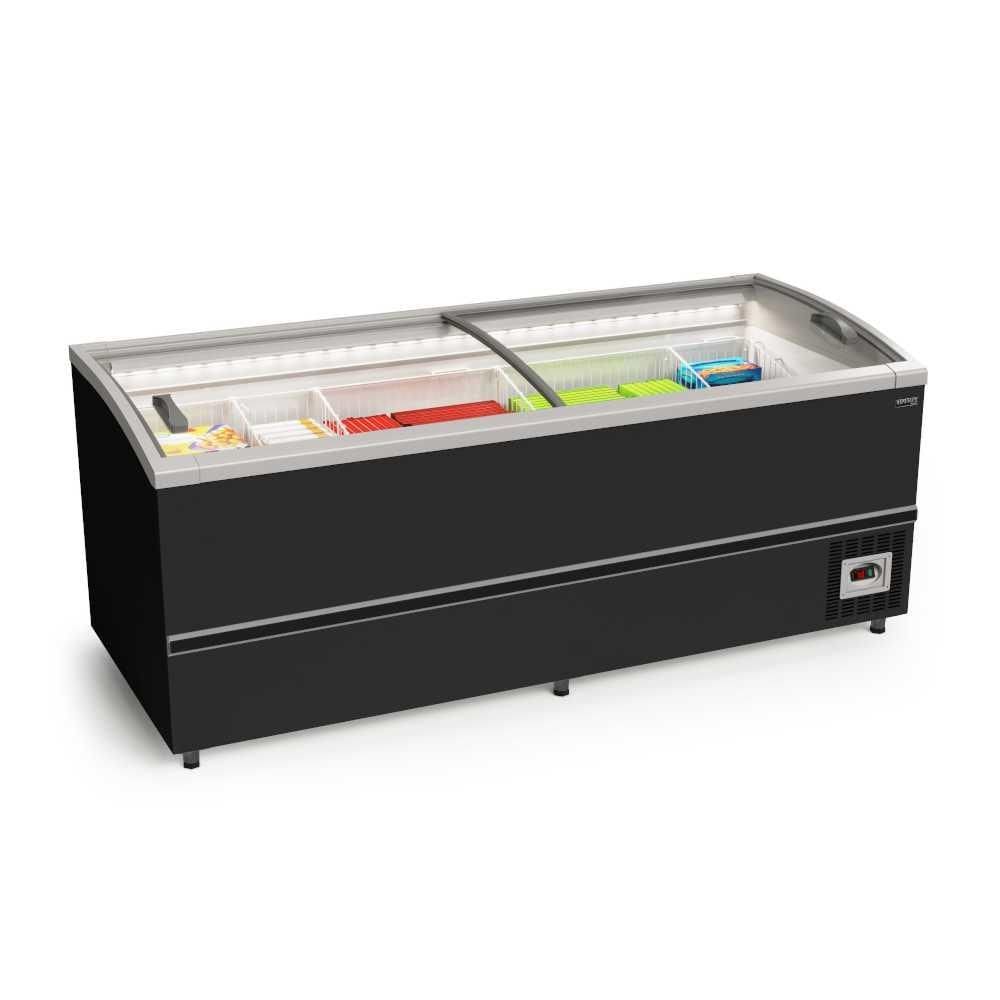 Expositor Ilha Congelamento Premium Inverter EIPR1900 Preto 220V - Refrimate