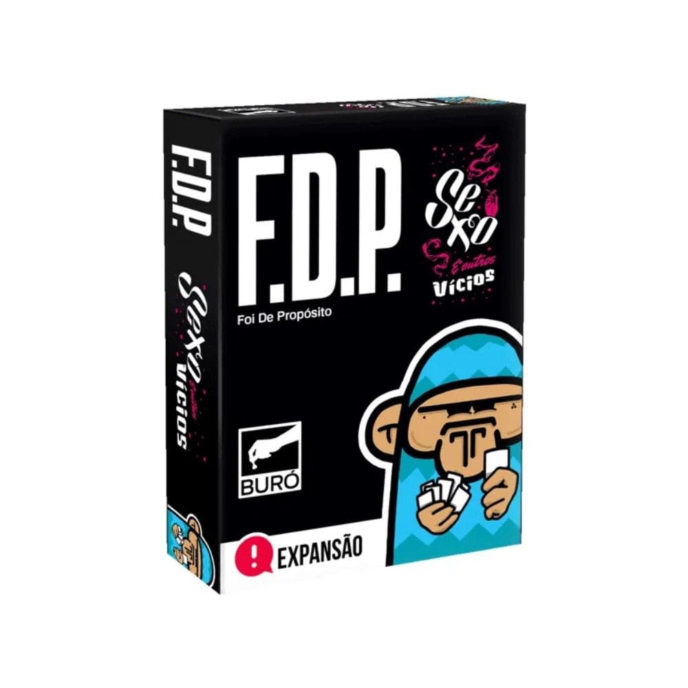 FDP Temático: Sexo e Outros Vícios Expansão de Jogo de Cartas Buro