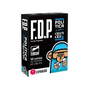 FDP Temático: Política e Outras Chatices Expansão de Jogo de Cartas Buro
