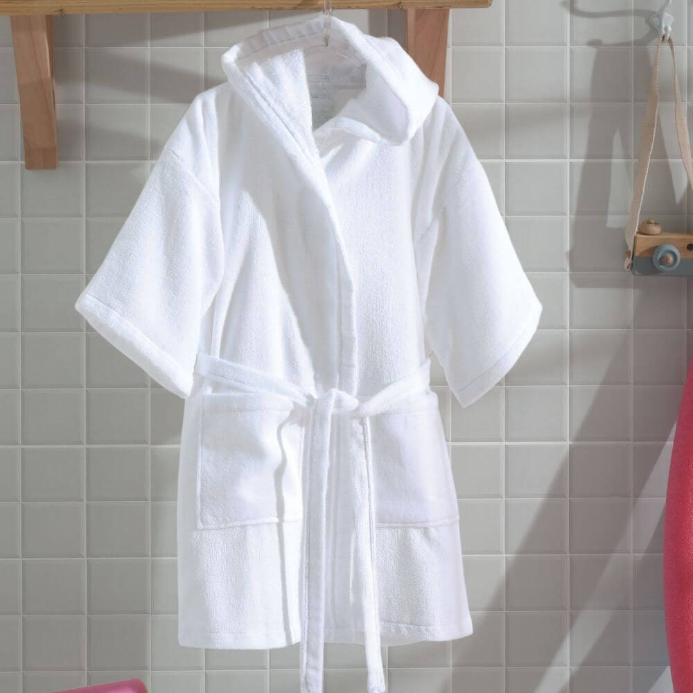 Roupão Velour Infantil Liso com Bolso e Capuz Tamanho: GG - Dohler