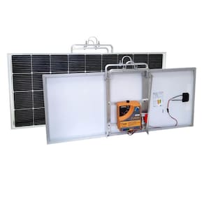 Kit Cerca Elétrica Solar Zebu Para Cerca Rural ZS400I 29 Joules Painel 210W 45810