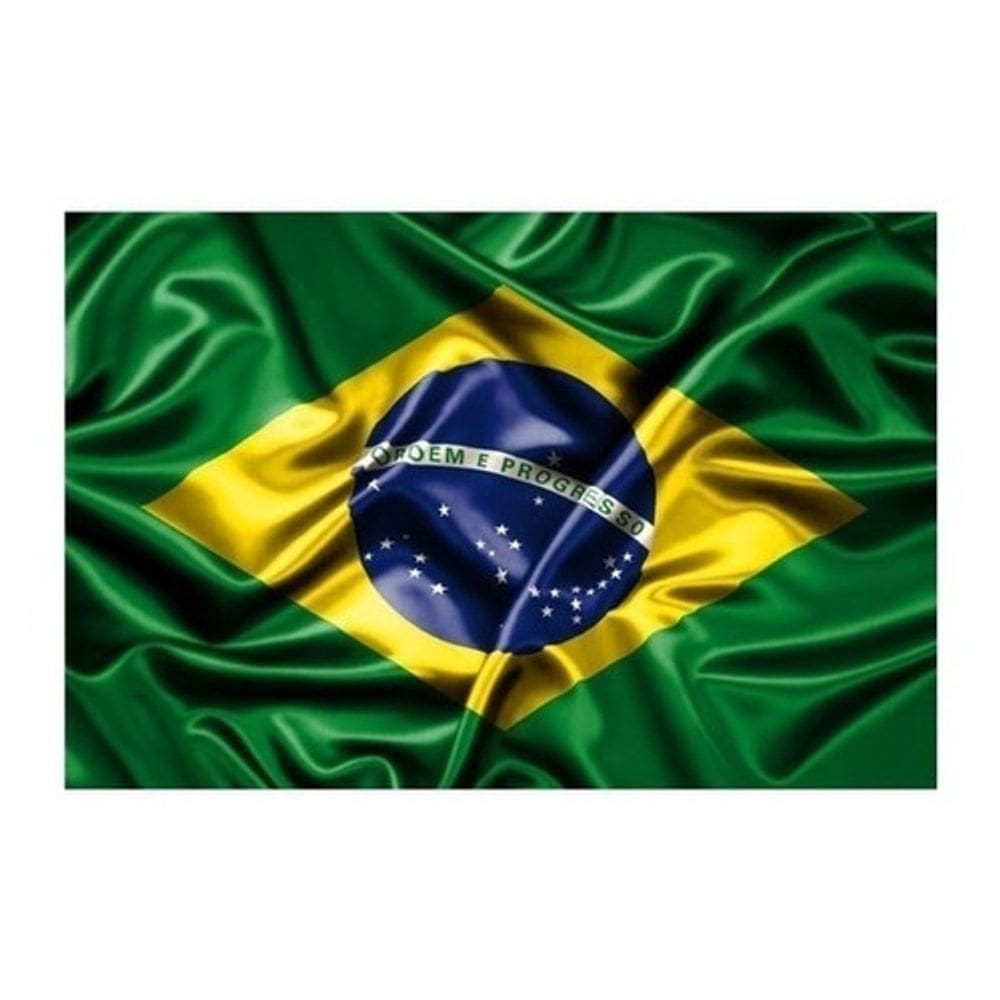 Bandeira Do Brasil Dupla Face Oficial (1,50 X 0,90)