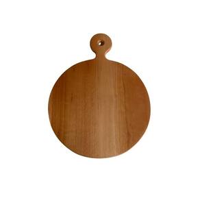 Tábua Madeira Gourmet Redonda 40cm - Design Sofisticado