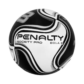 Bola Society Penalty 8 Pro Xxiv Preto/Branco