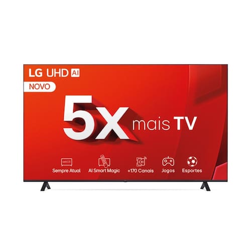 imagem-Smart TV LG 75 Polegadas 4K UHD 75UT8050PSA