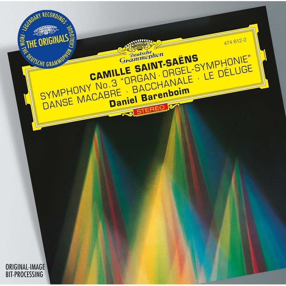 CD de música: Sinfonia nº 3 de Saint-Saëns, Órgão//Danse Macabre
