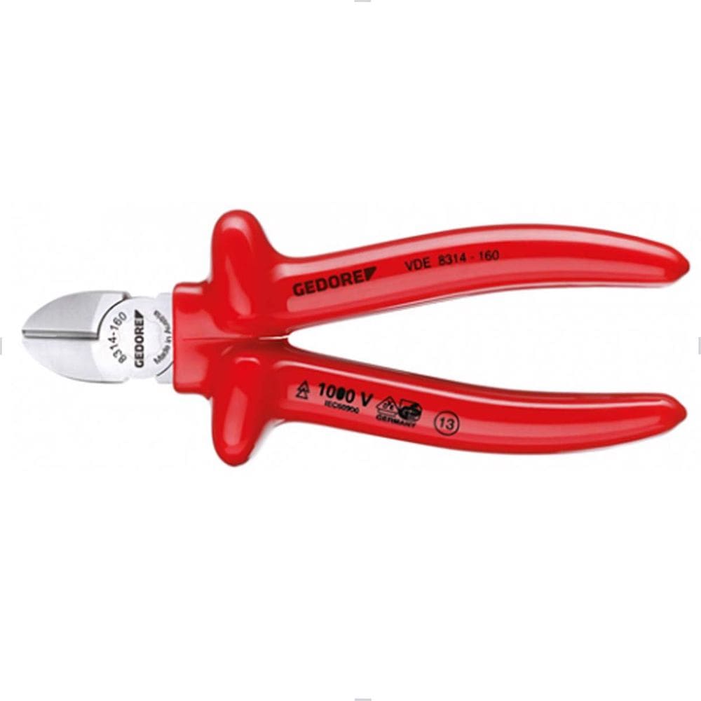 Alicate de Corte Diagonal 6.1/2” VDE Isolado Gedore