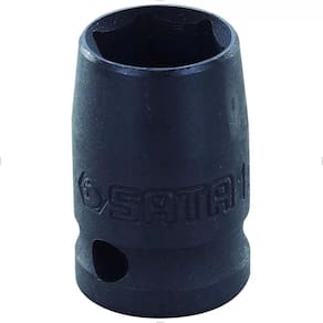Soquete Impacto Sextavado 1/2" de 10mm ST34303SC Sata