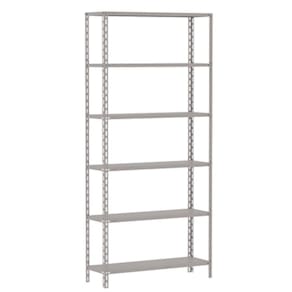Estante Aço 6 Prateleiras 200X92x30 Cinza Amapa