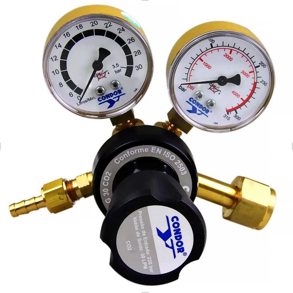 Regulador De Pressão MD G 30 CO2 404790 Condor
