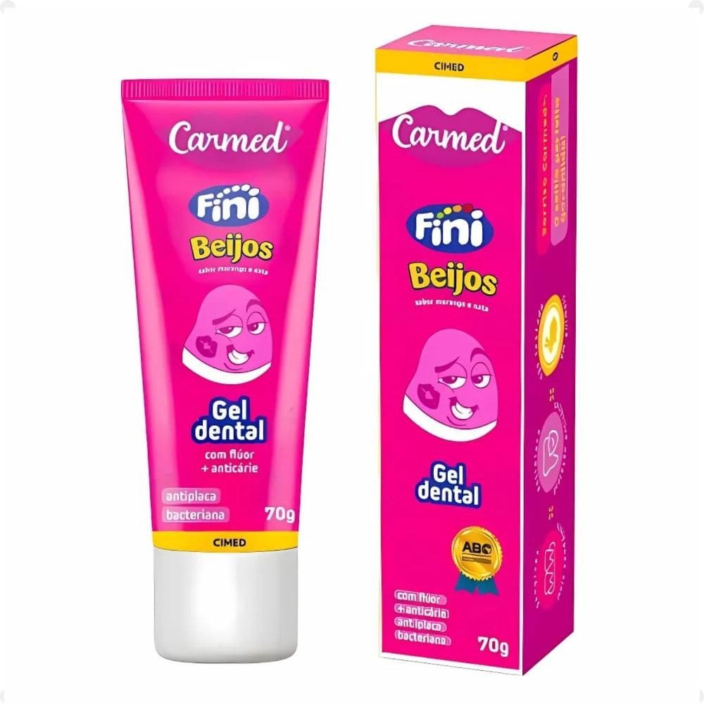 Gel Dental Carmed Fini Beijos 70g