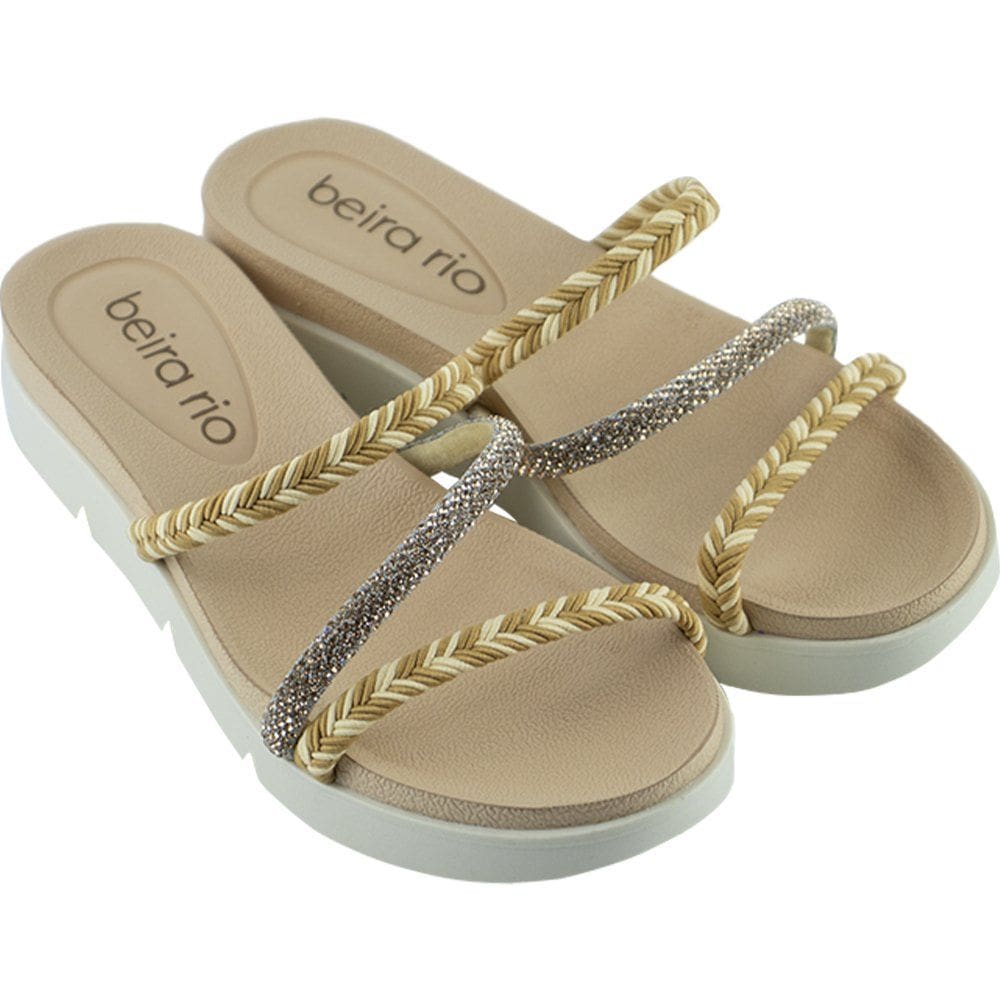Papete Beira Rio Shimmer Feminina