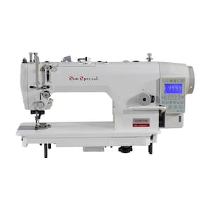 Máquina Costura Industrial Reta Refilador Eletrônica SS9520MX-TD4-MQ - Sun Special