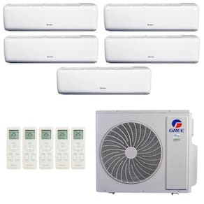 Ar-Condicionado Multi Split Inverter R-32 Gree 42.000 (4x Evap HW 9.000 + 1x Evap HW 18.000) Quente/Frio 220V