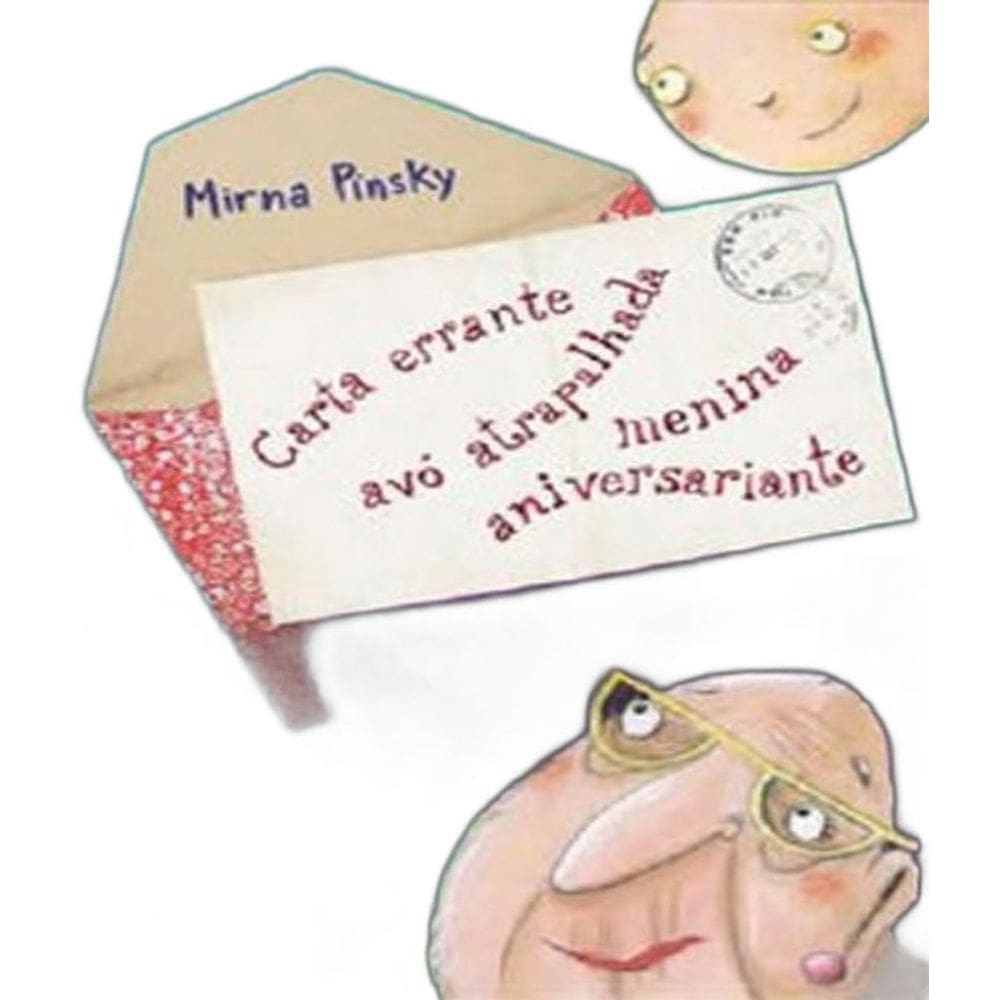 Livro Carta Errante, Avo Atrapalhada - Menina Aniversariante