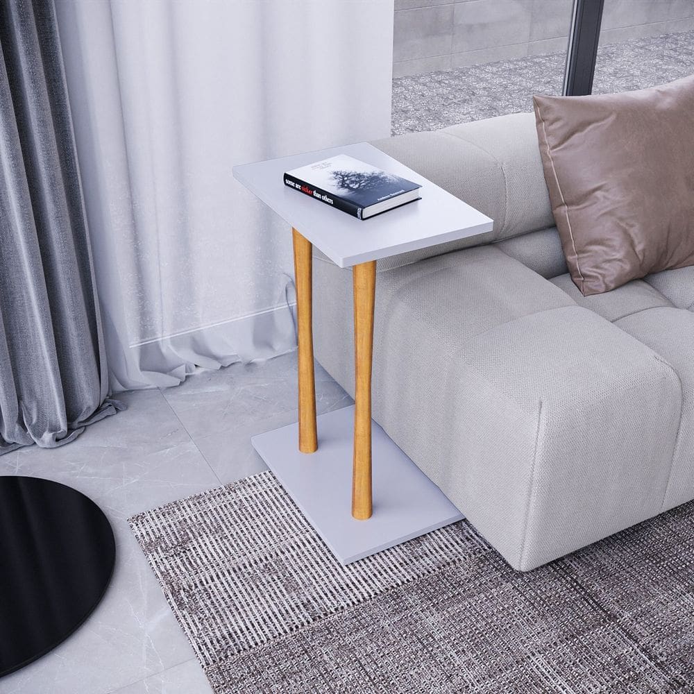 Mesa Lateral Alla 68cm X 45cm X 30cm Fendy