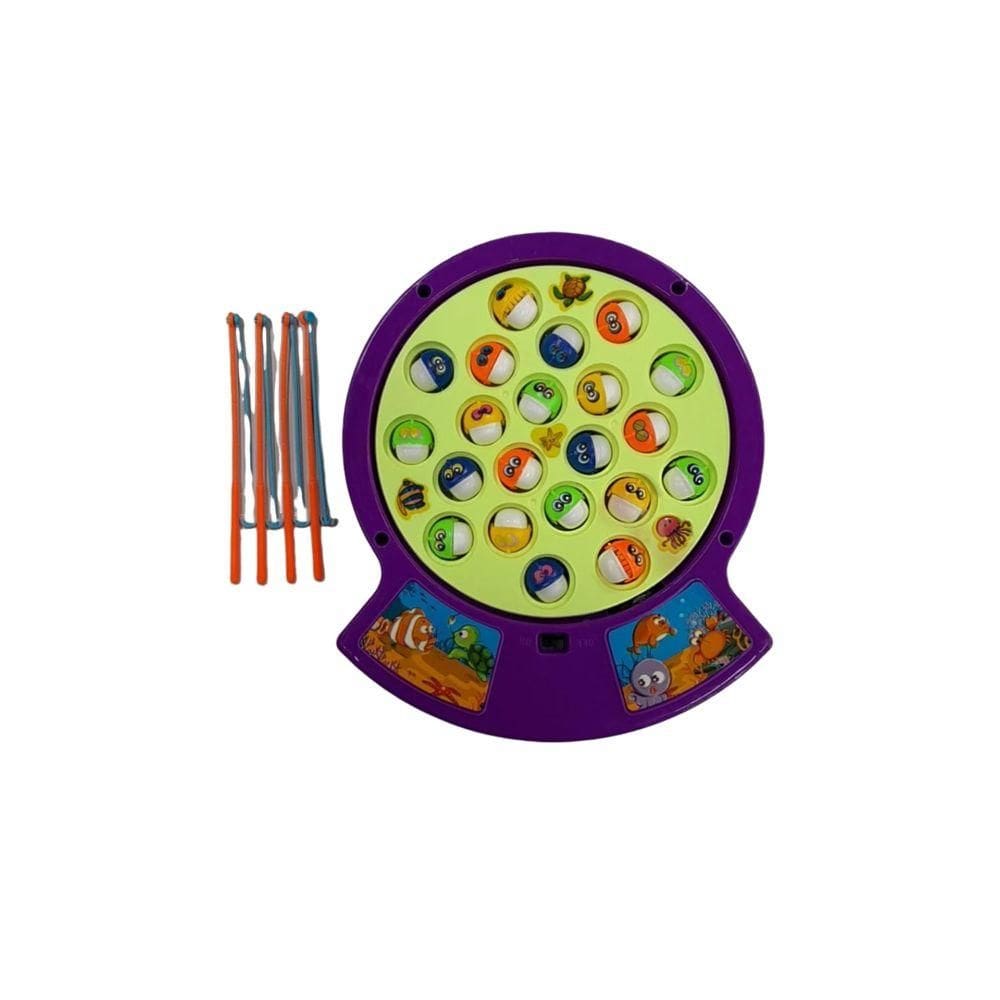 Brinquedo Pesca Peixe a Pilha 26 Peças 2441393 - Quanhe