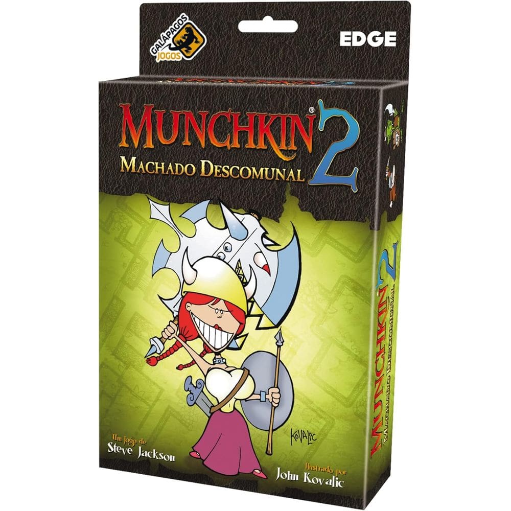 Jogo de Cartas Munchkin 2 Machado Descomunal - Galápagos