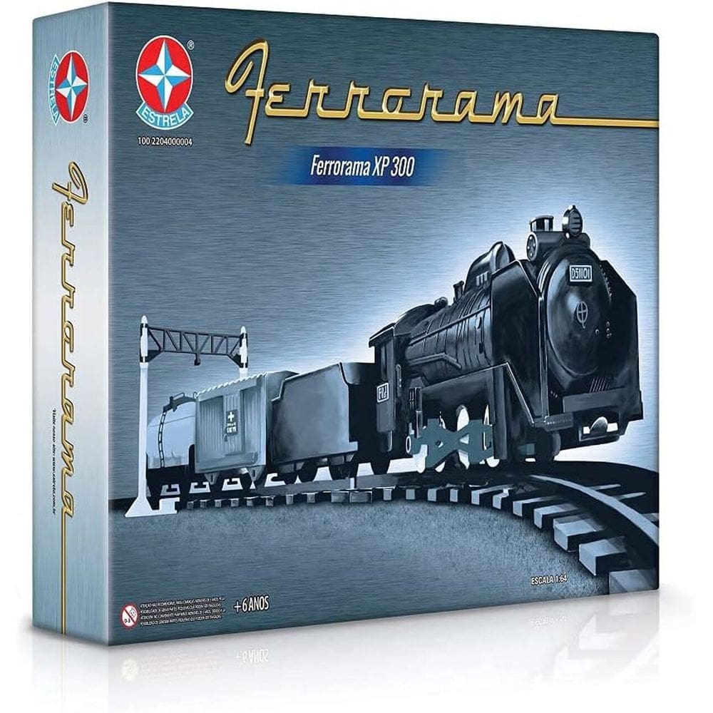 Pista Ferrorama Trem Locomotiva Xp 300 - Estrela