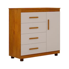 Cômoda Munique com Sapateiro e 4 Gavetas Nyne